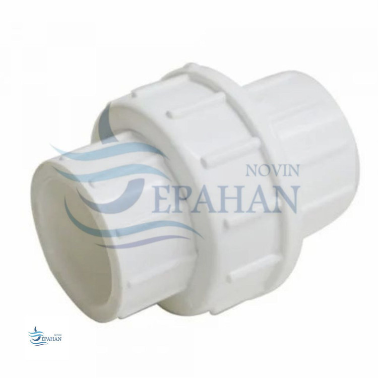 مهره ماسوره رزوه ای UPVC ویسپار