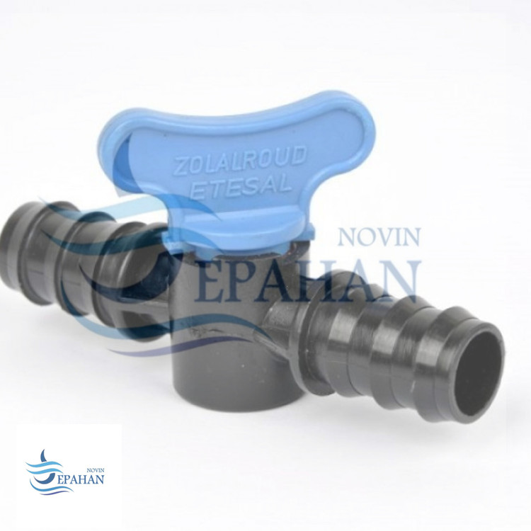 شیر ۱۶ به ۱۶ مقاوم برای اتصال سریع و مطمئن لولههای آبیاری