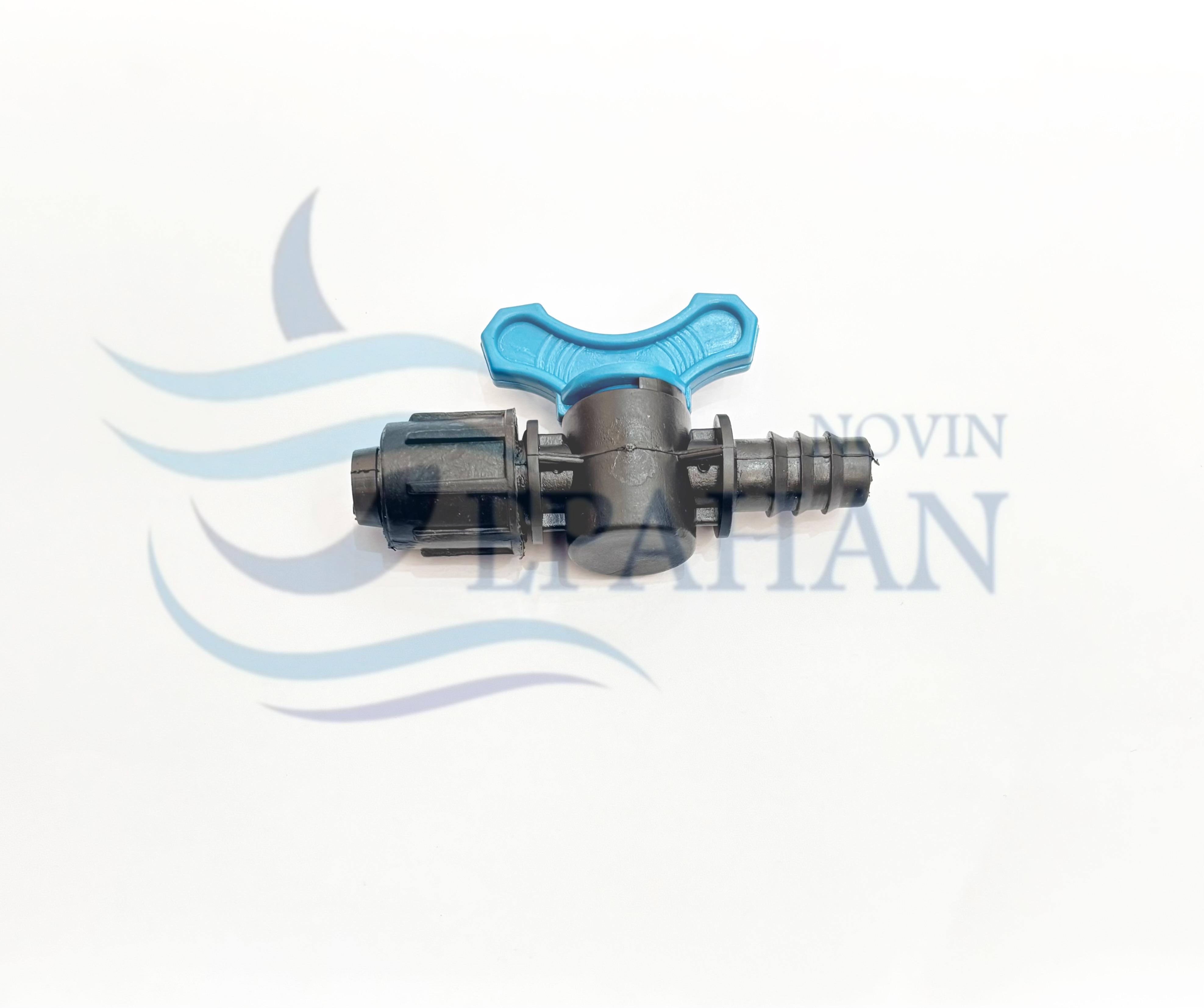 خرید شیر اتصال لوله ۱۶ به نوار تیپ با قفل ضد نشت از سپاهان نوین