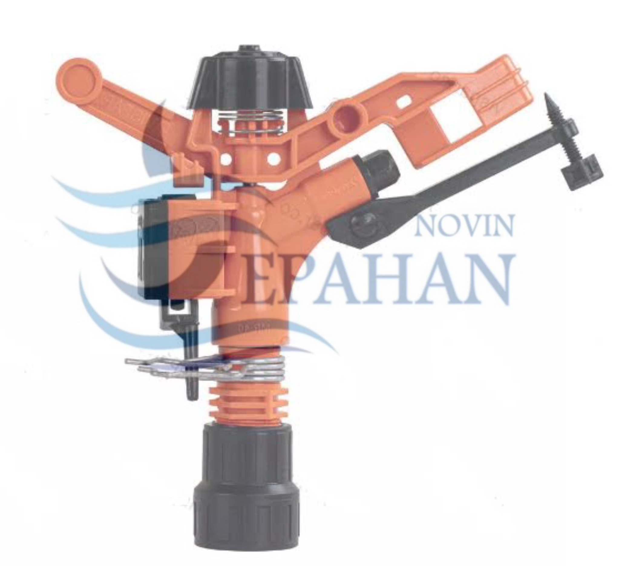 خرید آبپاش پلیمری تمام دور‌ و تنظیمی سپاهان نوین