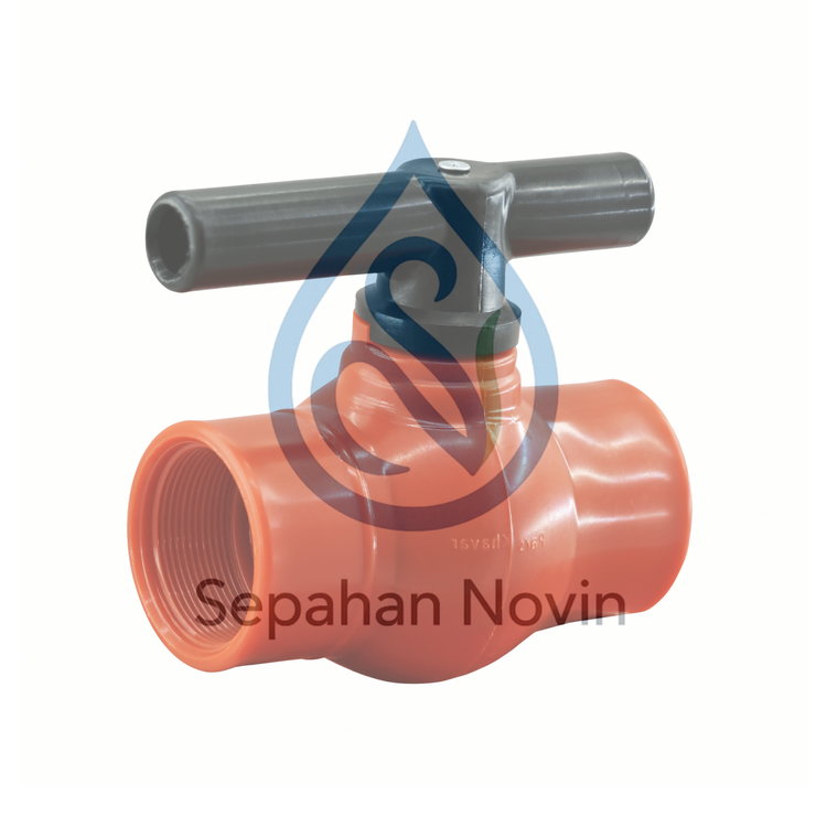 خرید شیر توپی دو سر دنده داخل پارس خاور | پشتیبانی ۲۴ ساعته سپاهان نوین